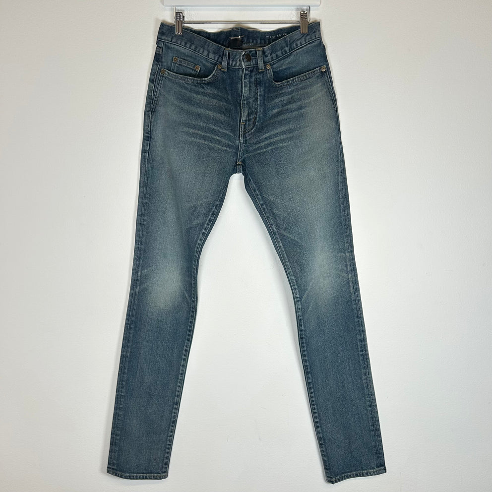Saint Laurent D02 Blue Wash Jeans Size 31