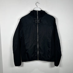 Alyx Black Buckle Rain Jacket Size M