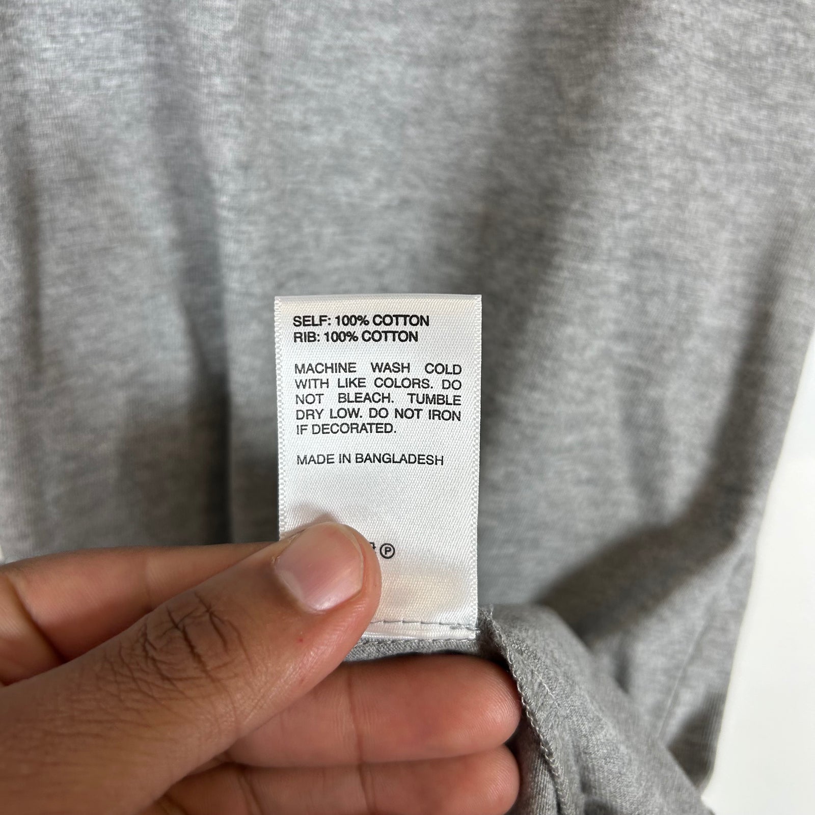 Sinclair Grey Knockoff T-Shirt Size S
