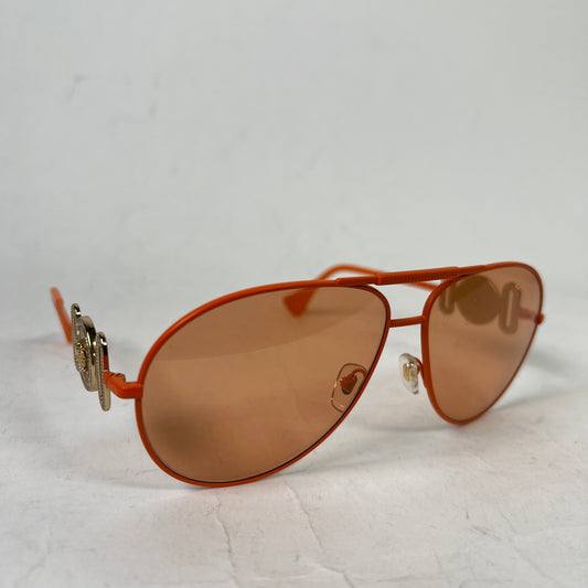 Versace Matte Pilot Sunglasses