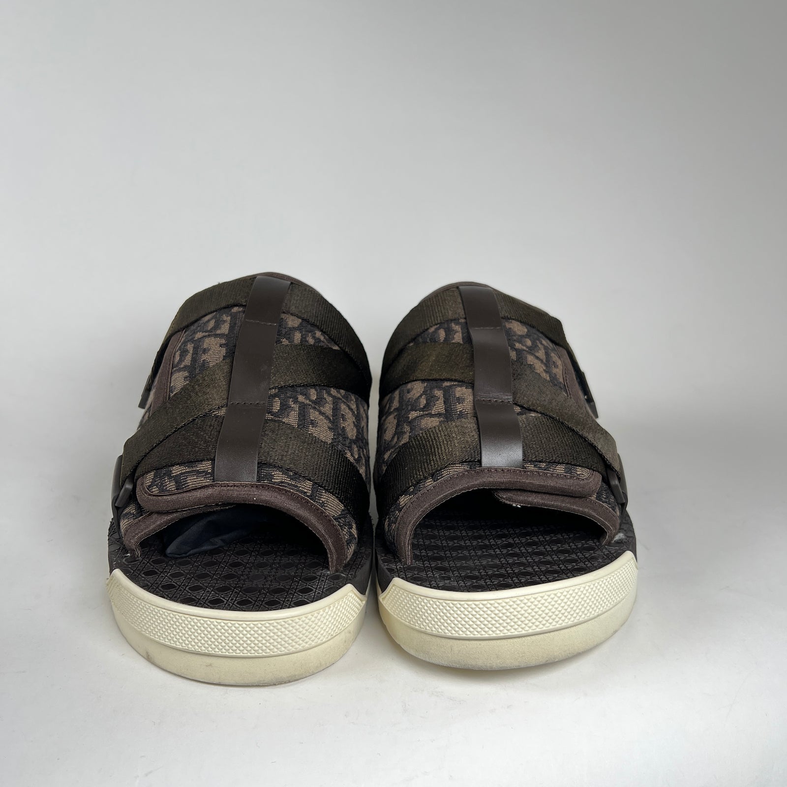 Dior Brown Alpha Sandal Size 46