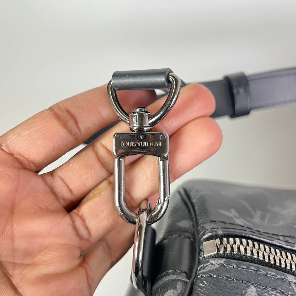 Louis Vuitton Eclipse Monogram Keepall Bandouliere 55