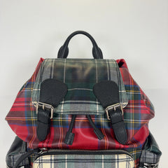 Burberry Tartan Patchwork Backpack