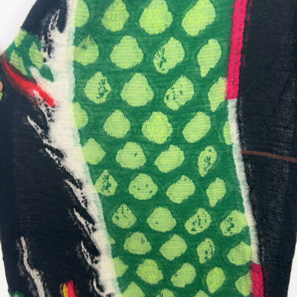 Kapital Fulling Wool Dragon Scarf