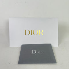 Dior Latte Grained Calfskin Medium Saddle Bag