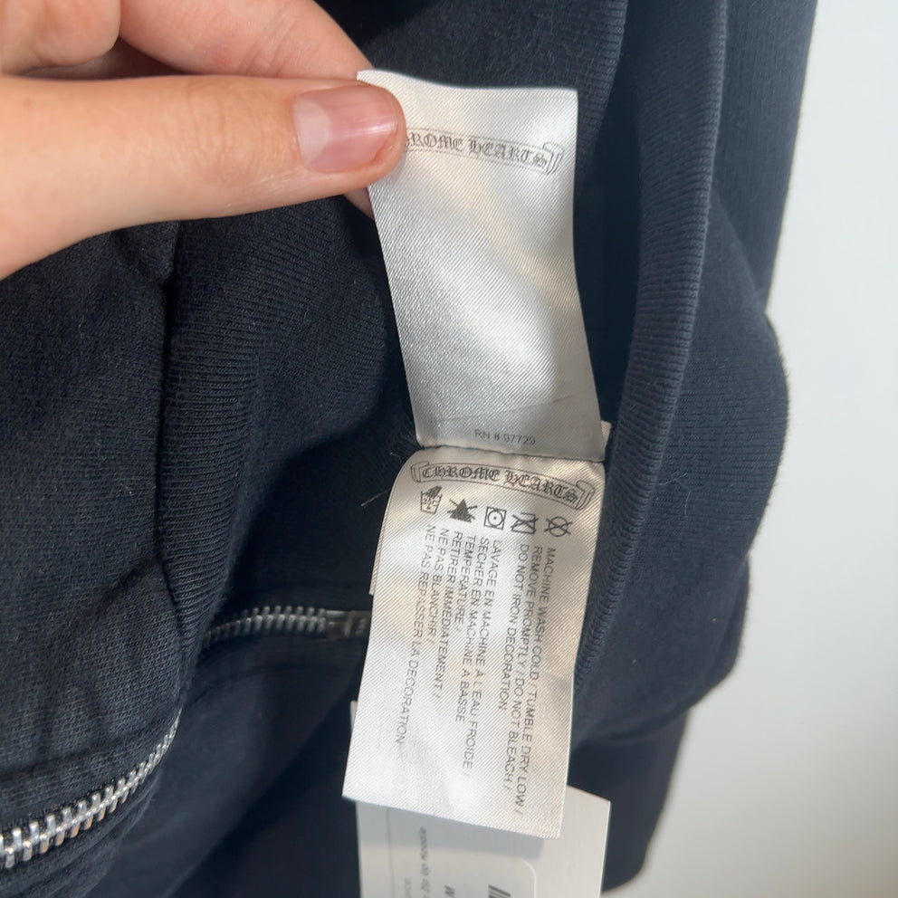 Chrome Hearts T-Bar Graphic Zip Up Hoodie