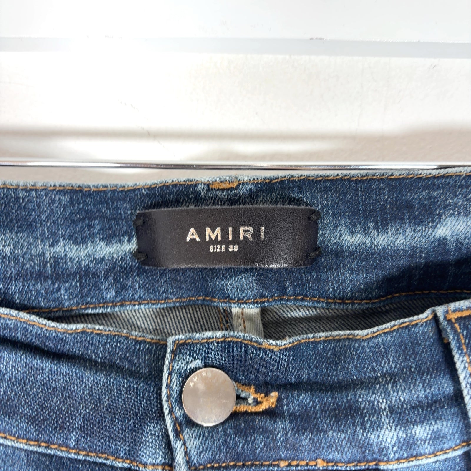 Amiri Diamond Stitch MX1 Jeans