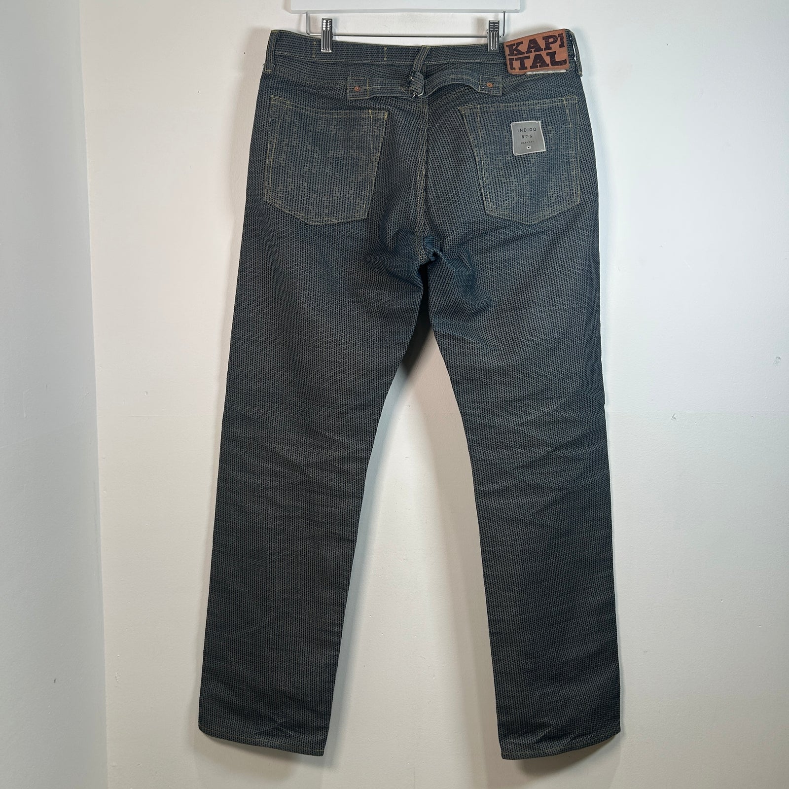Kapital Century Denim 5P Monkey Cisco Jeans Size 38