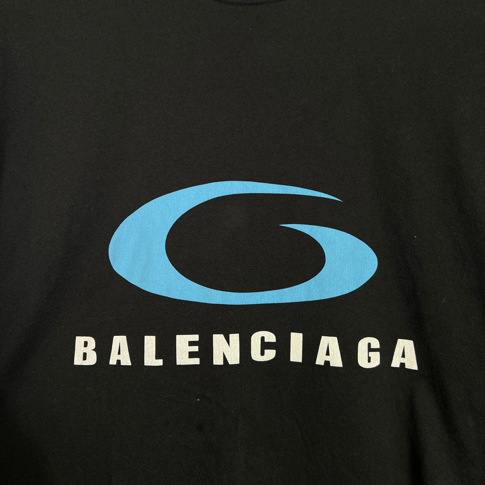 Balenciaga 'Loop Sports' Icon Logo T-Shirt