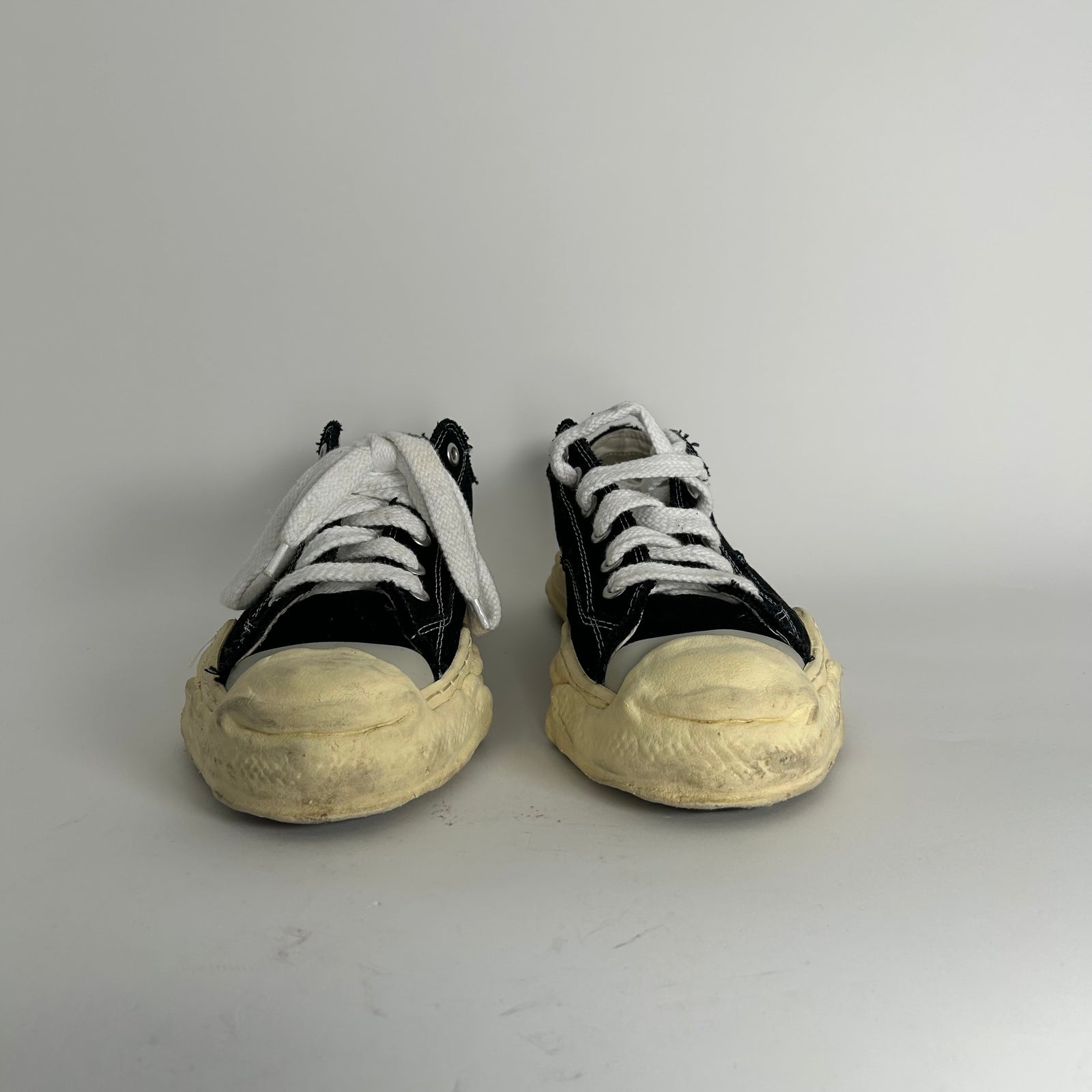 Maison Mihara Yasuhiro Black Low Top Classic Sneakers Size 45