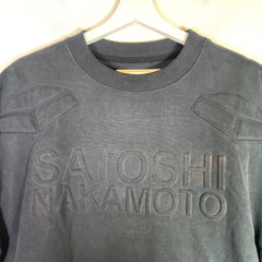 Satoshi Nakamoto Moto Padded T-Shirt