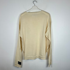 Reese Cooper Cream RCI Sweater Size XL