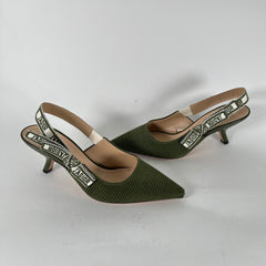 Dior J'adior Gren Slingback Pumps Size 39