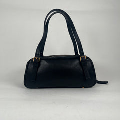Versace Black Bowling Purse