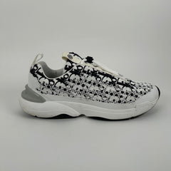 Dior B24 White And Black Monogrom Oblique Cannage Size 45
