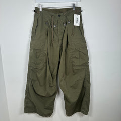 Kapital Wide Leg Army Cargo Size 30
