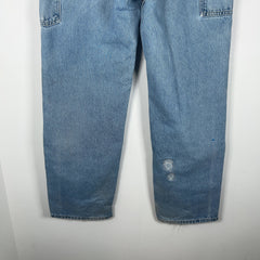 Carhartt Vintage Distressed Denim Double Knee Carpenter Jeans