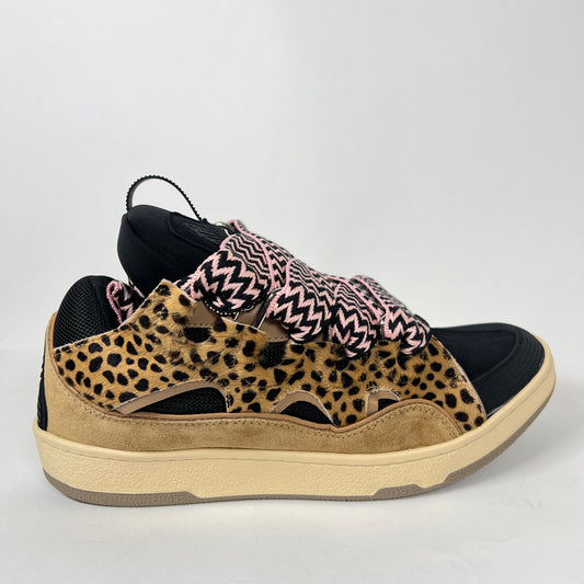 Lanvin x A Ma Maniere Cheetah Curb Sneaker Size 46