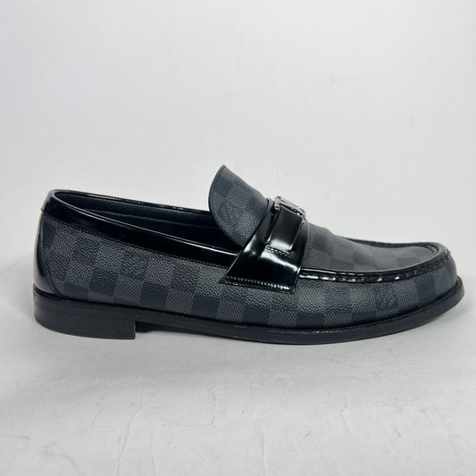 Louis Vuitton Damier Graphite Major Loafers