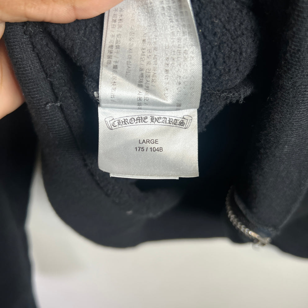Chrome Hearts Multi Logo Zip-Up Hoodie