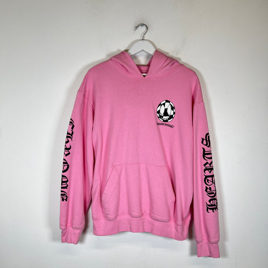 Chrome Hearts Matty Boy Pink Vanity Affair Hoodie Size L