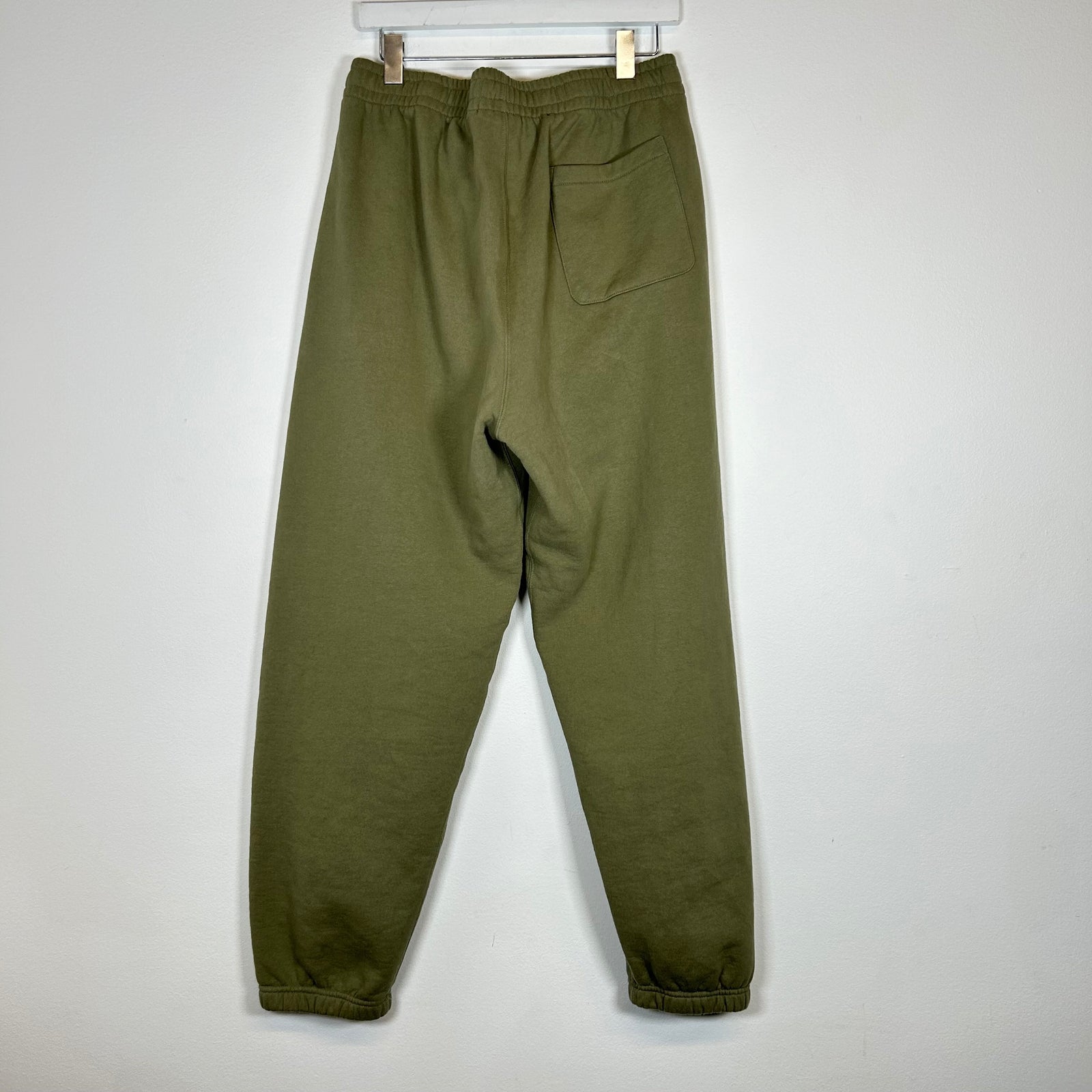 Supreme Olive Satin Applique Sweatpants Size L