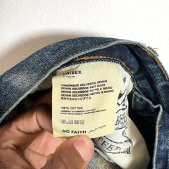 No Faith Studios Japanese Selvedge Arashi Loose Fit Jeans