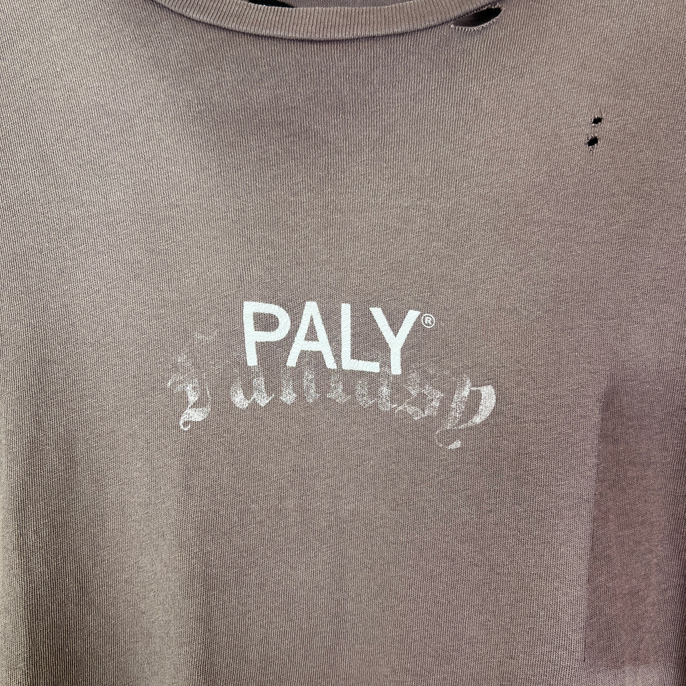 Paly Hollywood Brown Core Logo T-Shirt