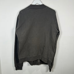 Rick Owens Zip Up Crewneck Size L