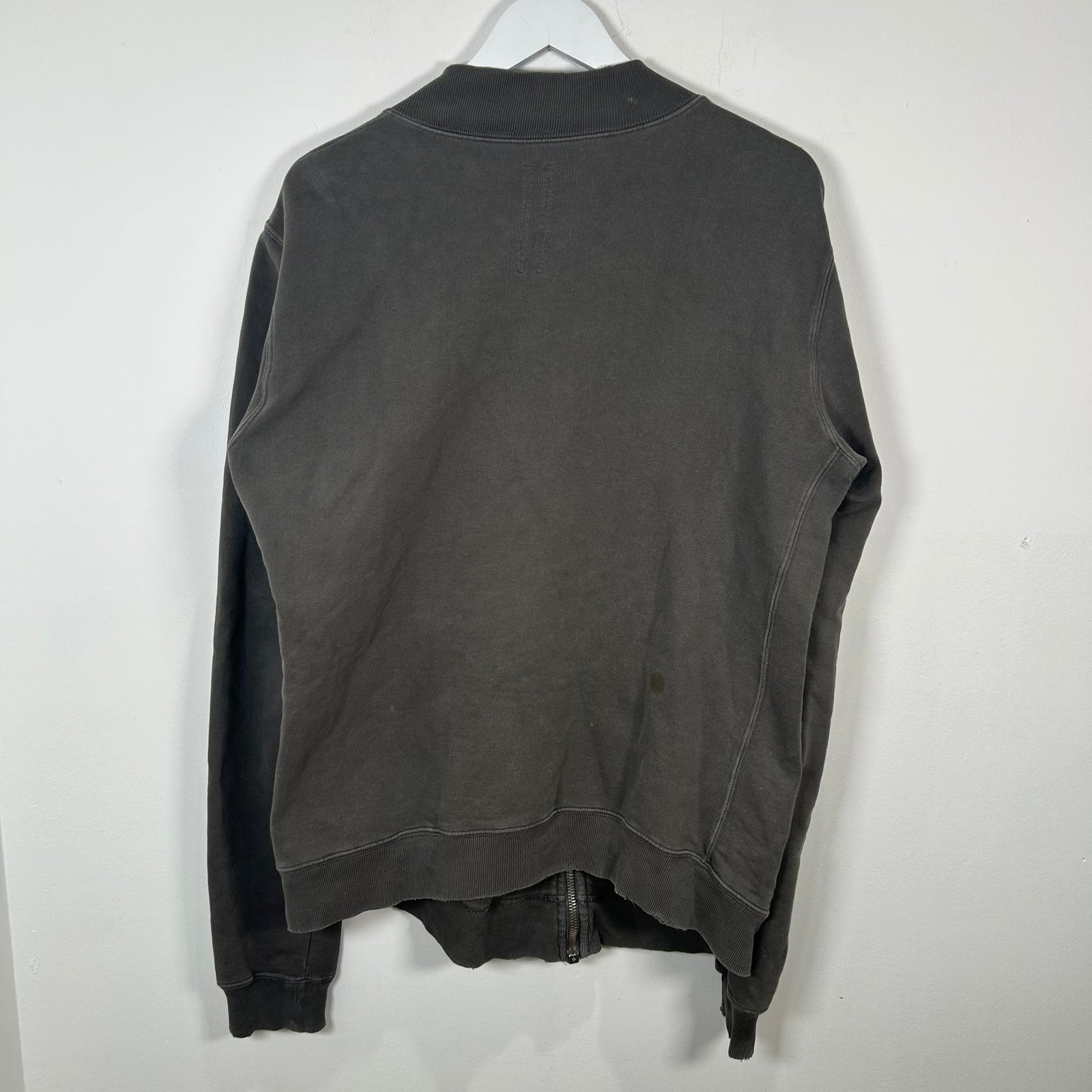 Rick Owens Zip Up Crewneck Size L