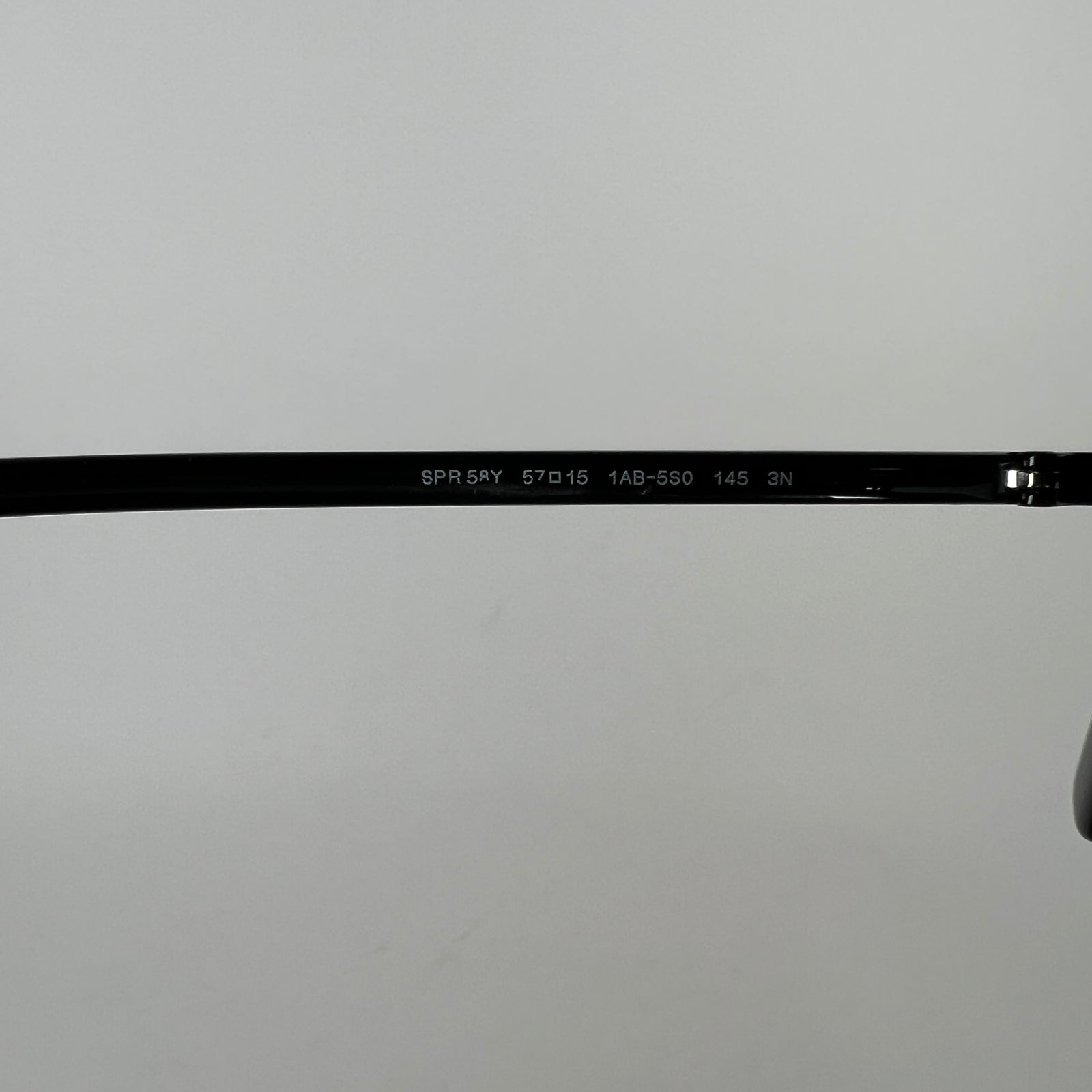 Prada Black Polarized Square Sunglasses