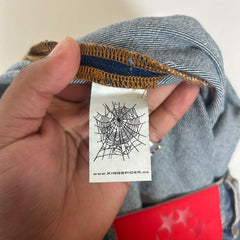 Sp5der Lightwash V3 Indigo Denim Size 34