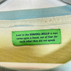 Siberia Hills Tie-Dye Logo T-shirt Size M
