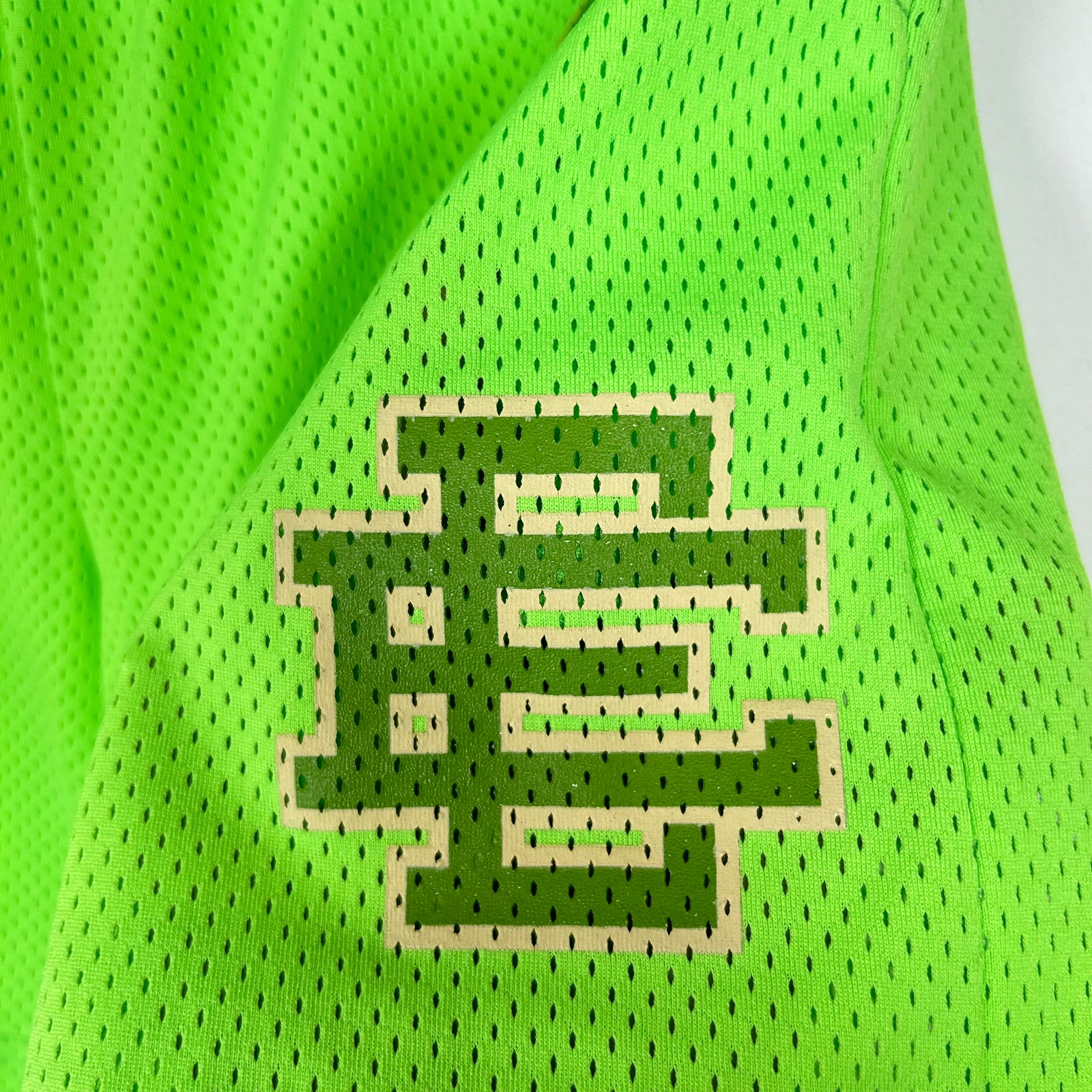 Eric Emmanuel Bright Green Shorts Size M