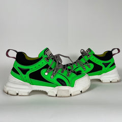 Gucci Green Flashtrek Sneaker Size 8.5