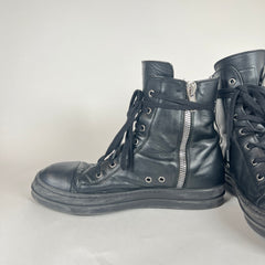Rick Owens All Black Mainline Ramones Size 41