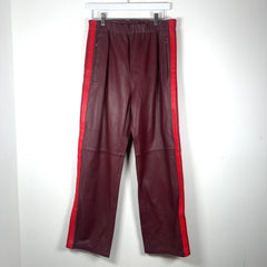 Marni Striped Leather Track Pants
