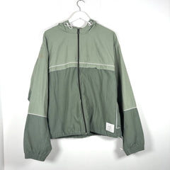 Thom Browne FW22 Colorblock Zip-Up Light Jacket