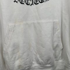 Balenciaga ‘Free Your Mind’ Graphic White Hoodie Size S