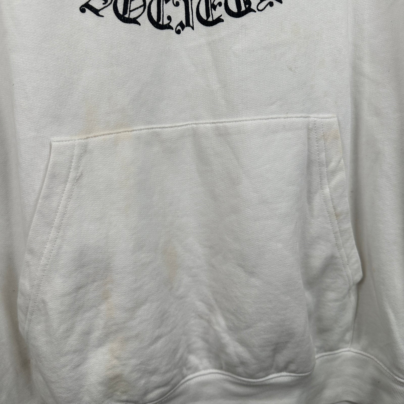 Balenciaga ‘Free Your Mind’ Graphic White Hoodie Size S
