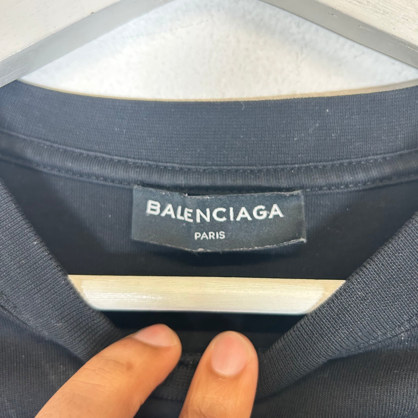 Balenciaga Black Campaign T-shirt Size M