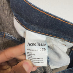 Acne Studios Vintage Max Raw Denim Jeans