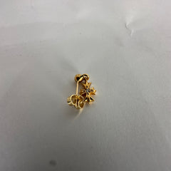 Chrome Hearts 22k Diamond Tiny E Earing