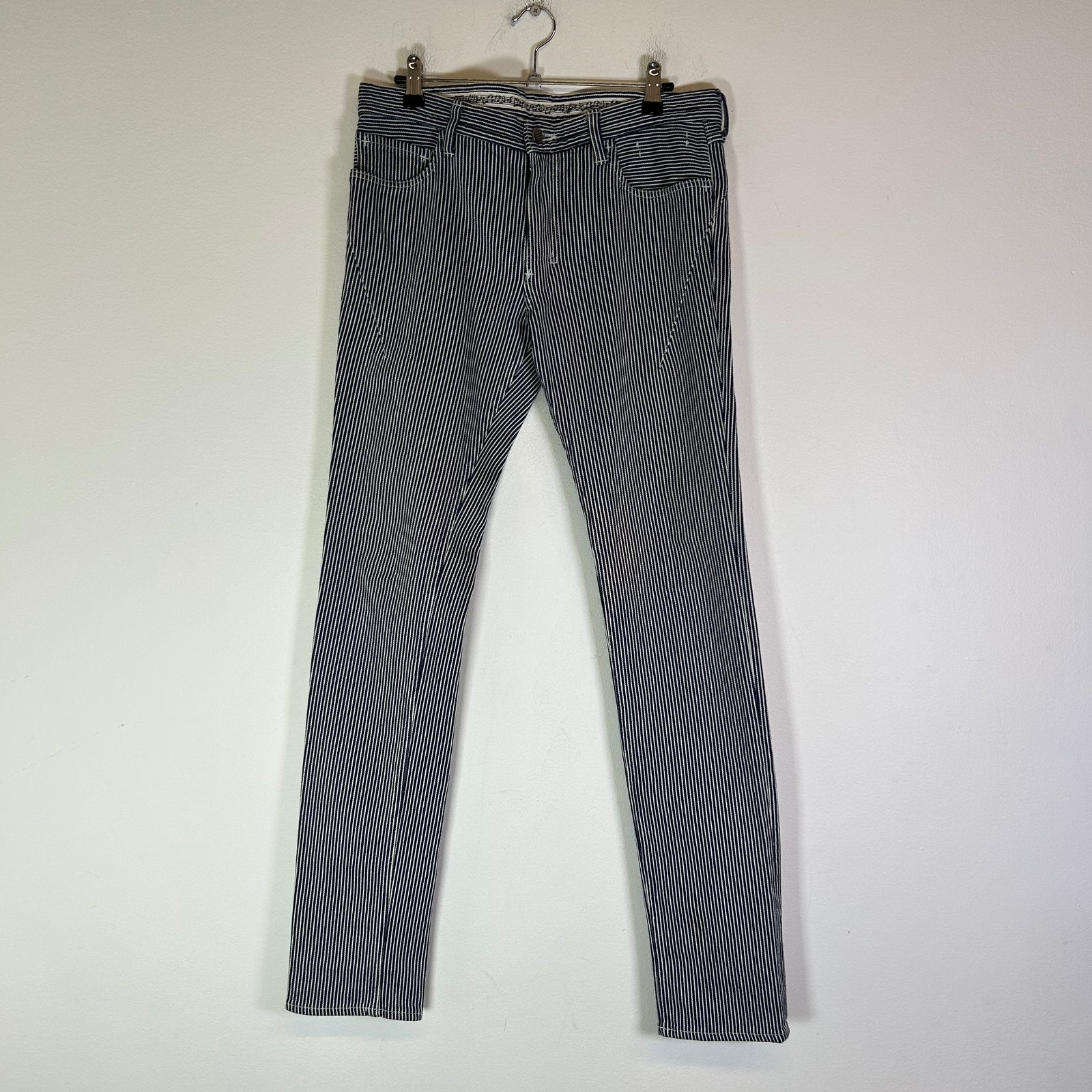 Number (N)ine SS08 Hickory Pinstripe Pain Pants
