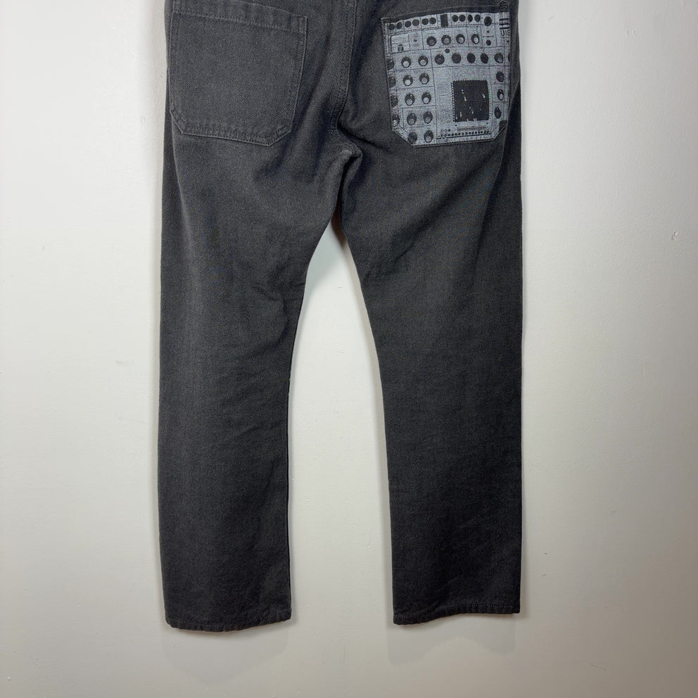 Undercover AW07 'Music Knob' Denim Jeans