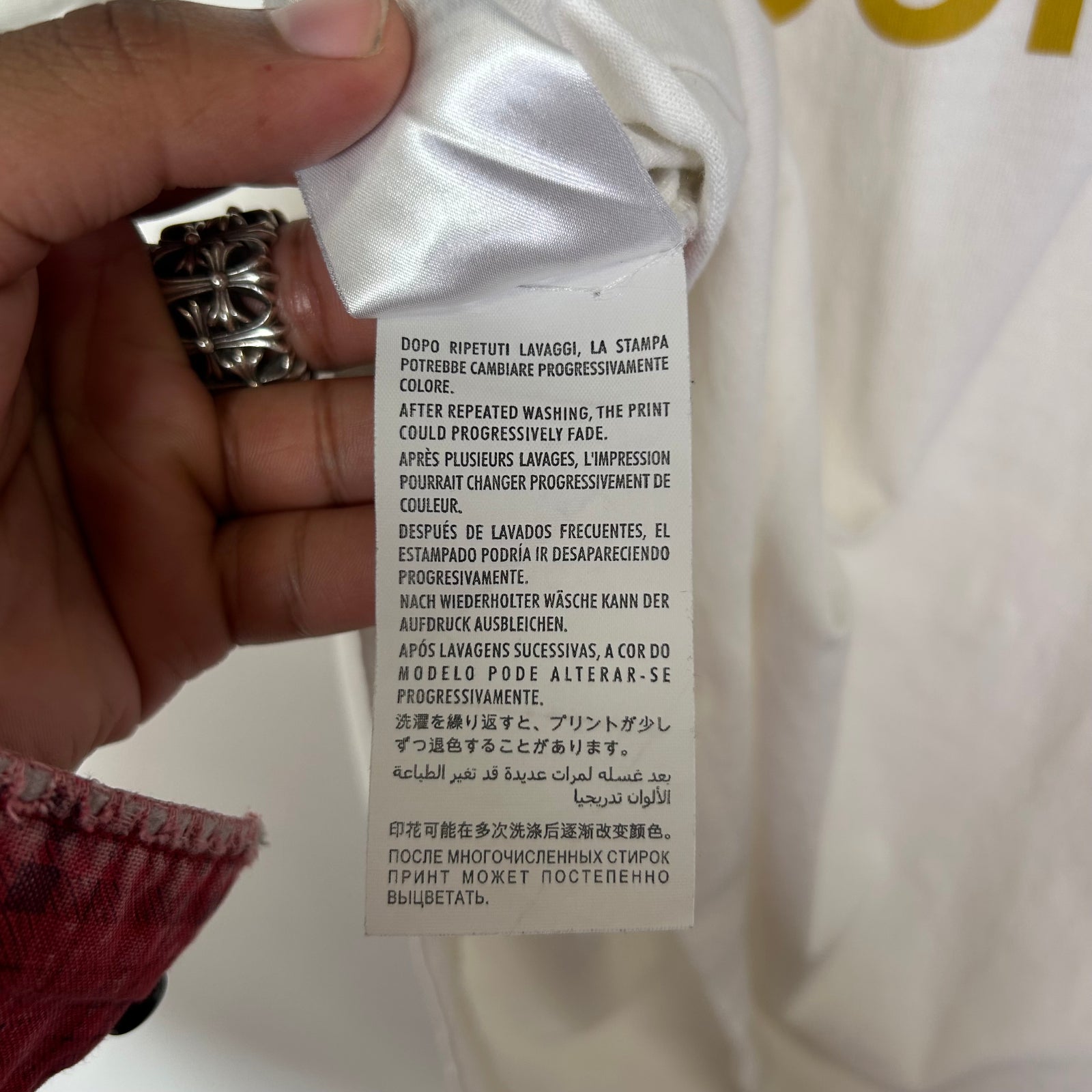 Gucci x The North Face White Logo T-Shirt Size XS