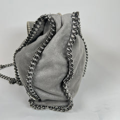 Stella McCartney Grey Falabella Fold Over Tote Bag