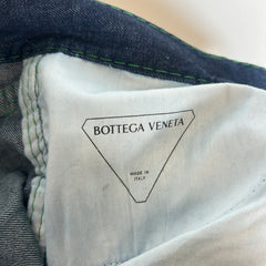 Bottega Veneta Overlock Stitch Denim Jeans Size 36