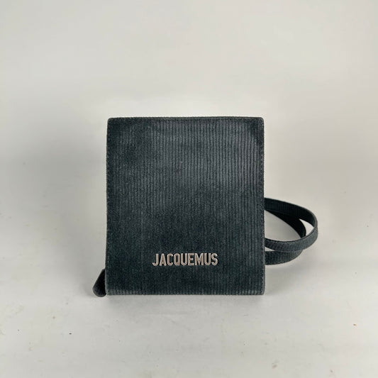 Jacquemus Le Gadjo Corduroy Zip Wallet