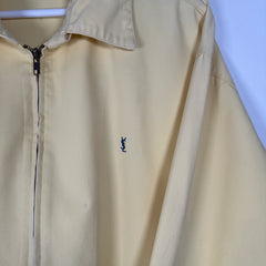 Saint Laurent Vintage Yellow Polo Jacket Size L
